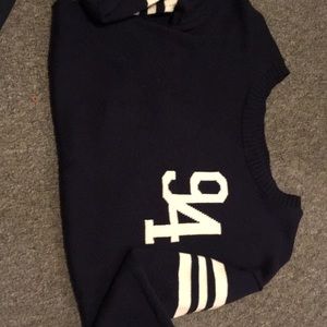 Navy blue sweater